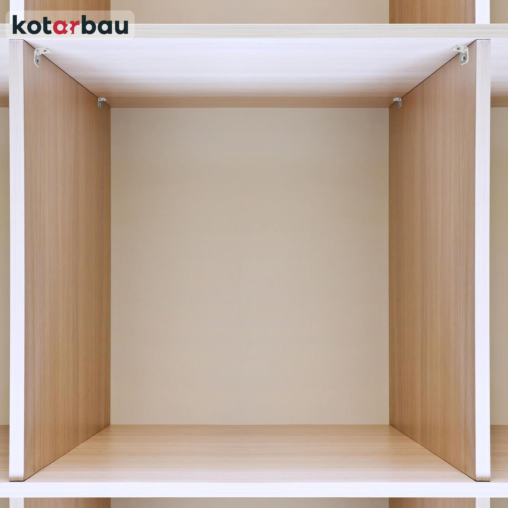 KOTARBAU Set 25 angoli regolazione 20x20x16 mm connettore angolare foro lungo