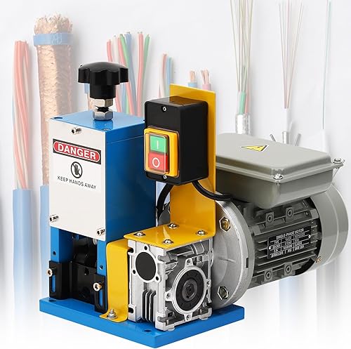 Miniatura 9 de Pelacables automático, pelacables eléctrico de 0.06 a 1 pulgada, pelacables de forma fácil, pelacables de cobre, pelacables de taladro, 180 W,