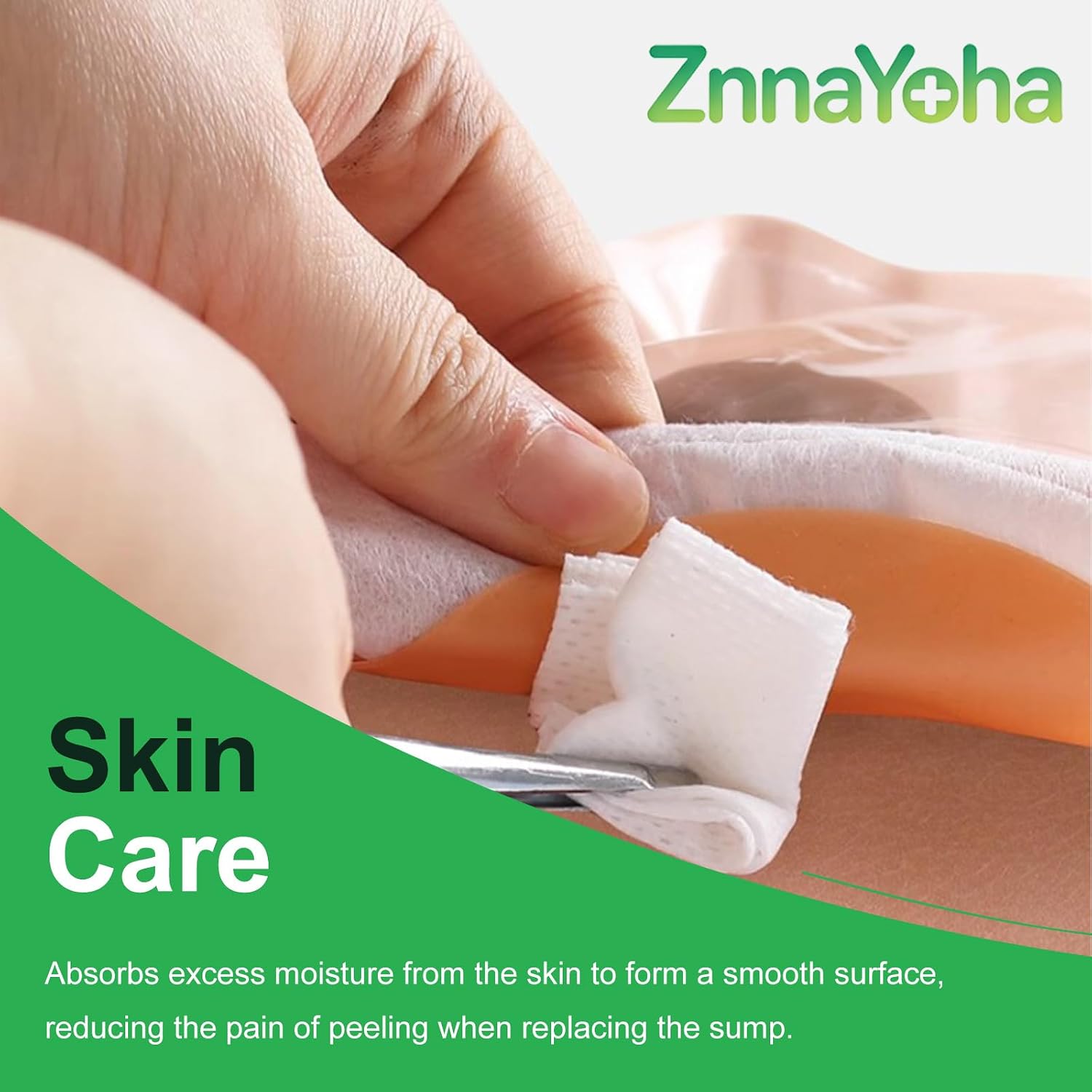 200 Ct Medical Skin Barrier Wipes, No Sting Skin Prep Wipes to Create the Barrier Film for Sensitive Skin, Ostomy, Increase Adhesive