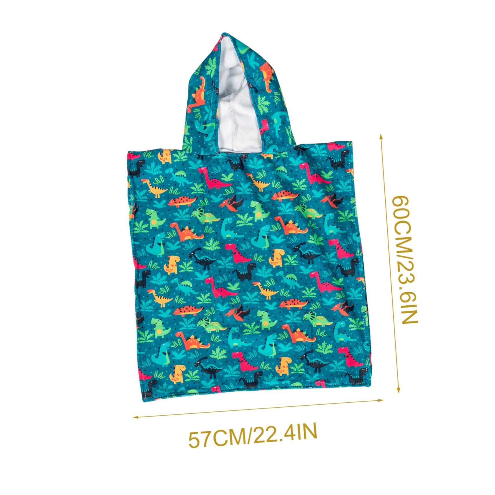LABRIMP Toalla de Baño Capucha para Niños, de Microfibra Suave y Super Absorbente, Dibujos Animados, para Playa, Piscina y Ducha