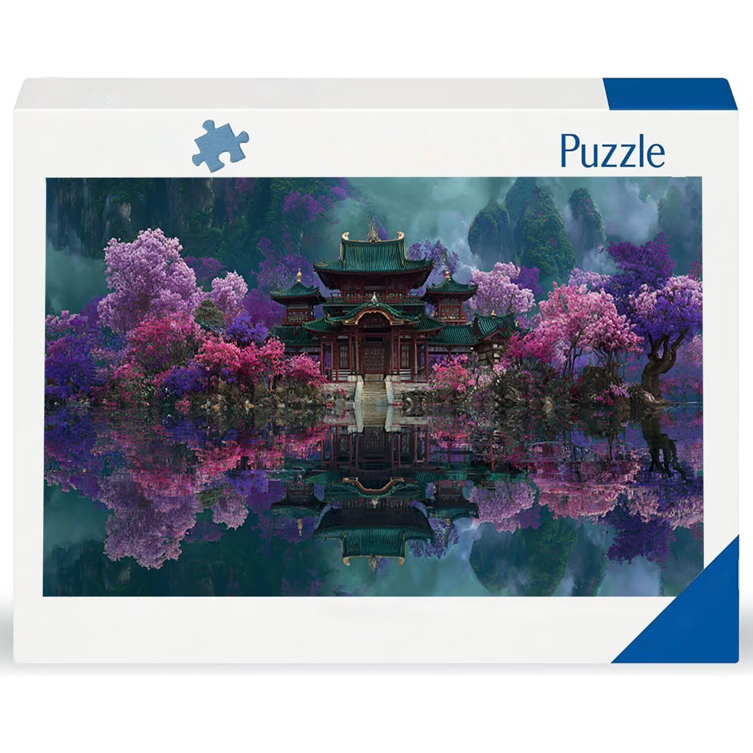 Puzzle para Adultos 1692 Piezas, Paisaje del ático Puzzle, Difícil, Desafiante, Rompecabezas Encajan Perfectamente, Letras en la Parte Posterior, Regalo para Personas Mayores (179x31cm) v-262