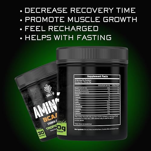 Miniatura 3 de Amino AF BCAA + EAA (Tropical Paradise, 9.5 oz)