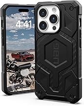 URBAN ARMOR GEAR UAG Compatible with iPhone 15 Pro Case 6.1" Monarch Pro Carbon Fiber Built-in Magnet Compatible with MagSafe Charging Premium Rugged MIL-STD Dropproof Protective Cover