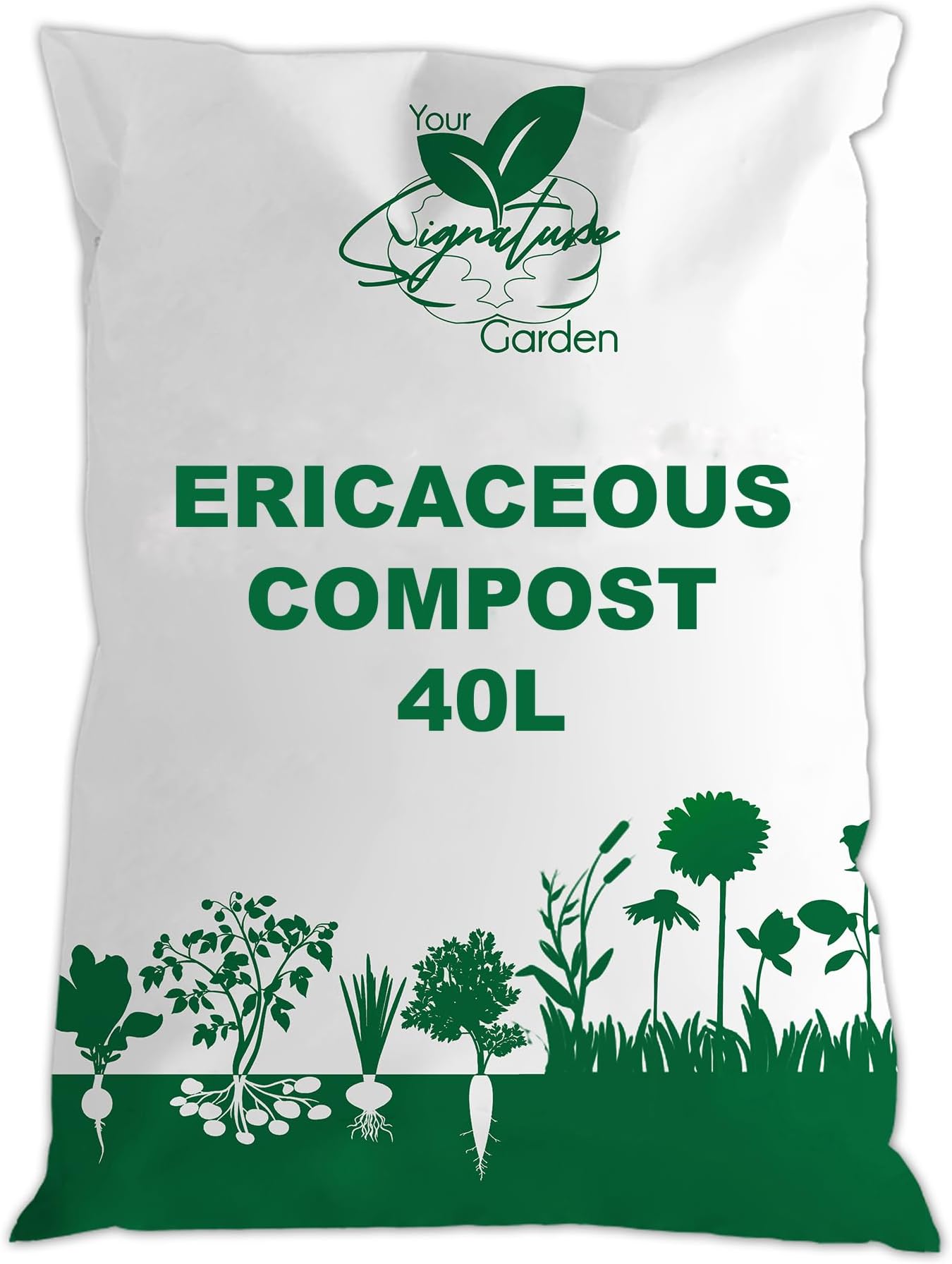 Elixir Gardens Organic Ericaceous Compost Soil for Acidic Plants like