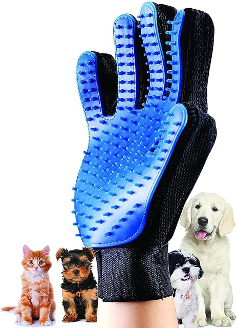 ParENCE - Guantes de aseo de masaje para perros y gatos