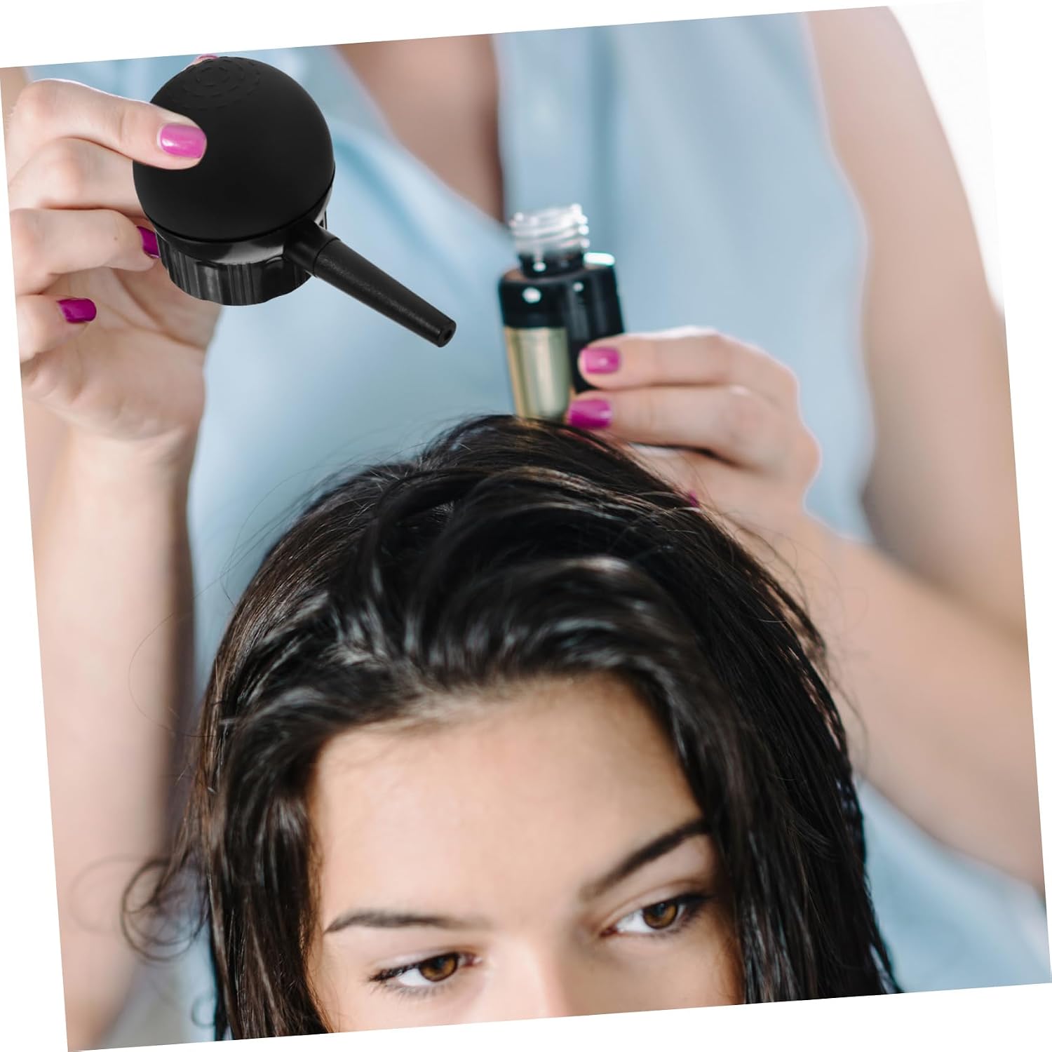 1pc Professional Spray Nozzle for Grey Coverage Touch-up Fiber Hold Spray for Men