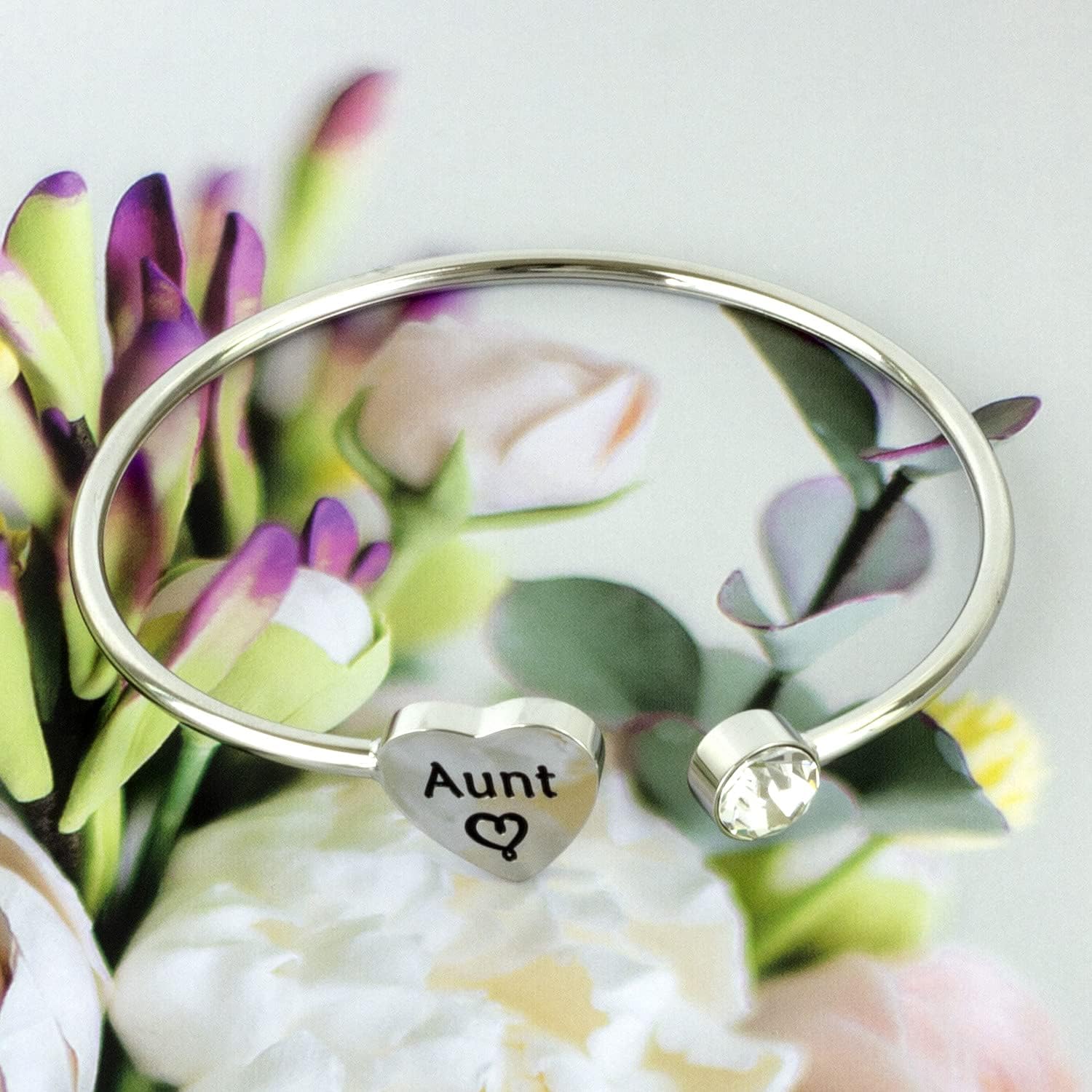 HUTIMY Aunt Gifts Bracelet for Women Auntie Jewelry Aunty Bangle Gift Presents Best Aunt Bracelets - Image 7
