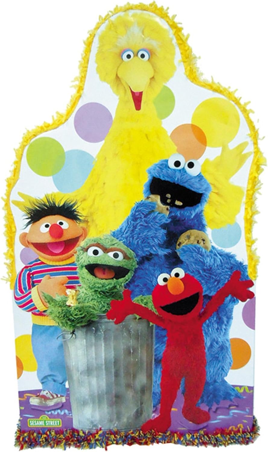 Ya Otta Pinata Big Bird And Friends Giant PullString