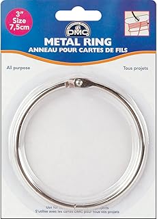 DMC Metal Ring 3", 1/Pkg