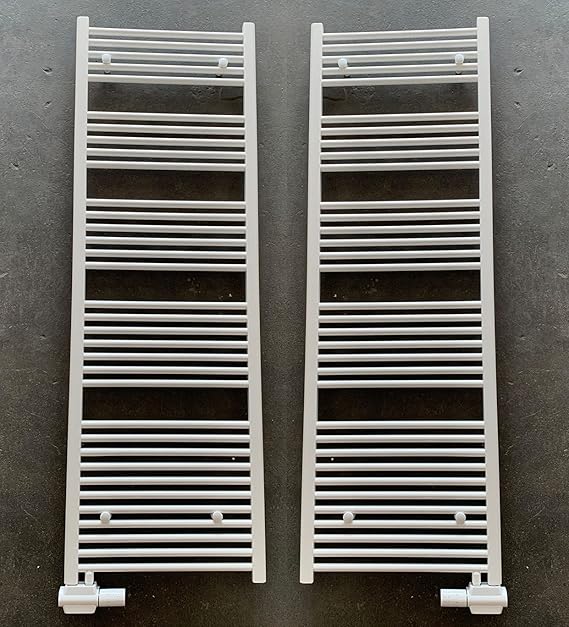 Badheizkörper Handtuchwärmer - Weißer Heizkörper Mit Seitenanschluss Für Dein Badezimmer