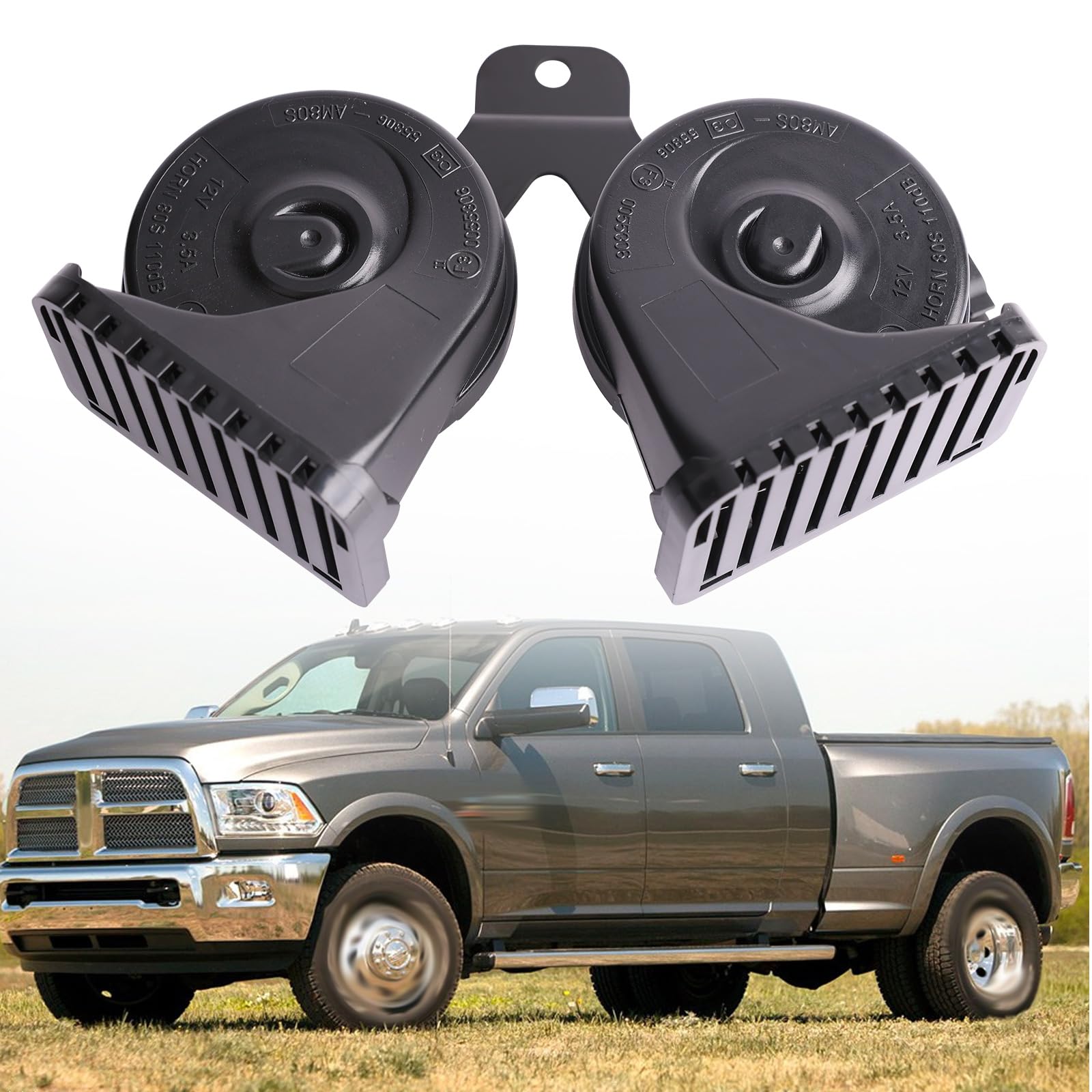 Amazon.com: Mocar7 Horn Replacement with Bracket Compatible with