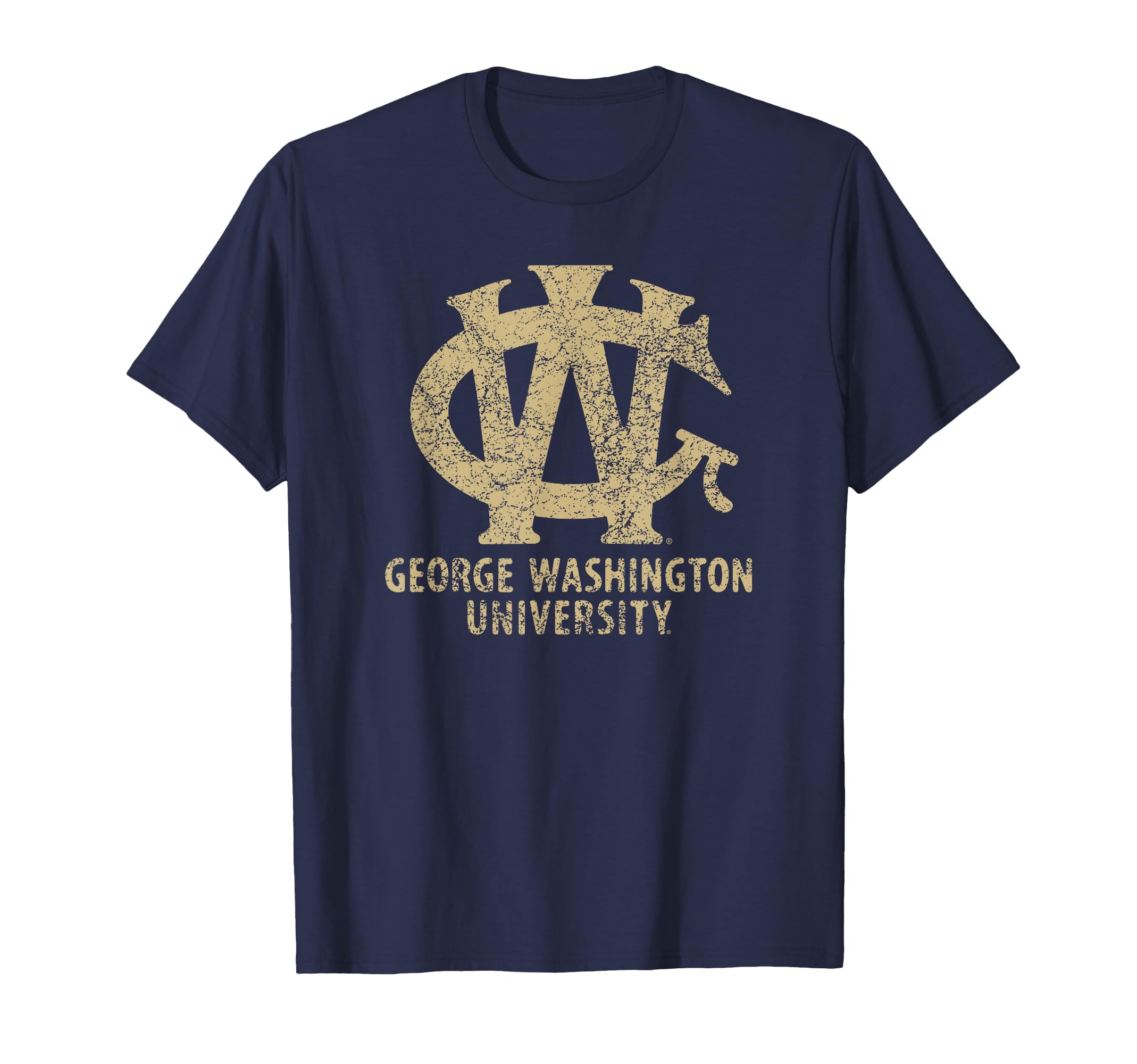 George Washington Revolutionaries Vintage Team Logo Team T-Shirt