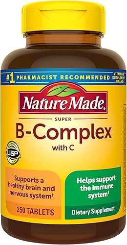 Miniatura 22 de Nature Made - Supercomplejo B con vitamina C y ácido fólico, suplemento dietético para apoyo inmunológico, 140 comprimidos, suministro para 140 días