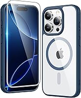 Vista 56 de FNTCASE Funda para iPhone 15 Plus: Fundas magnéticas transparentes para teléfono con protector de pantalla compatible con Magsafe Slim Anti
