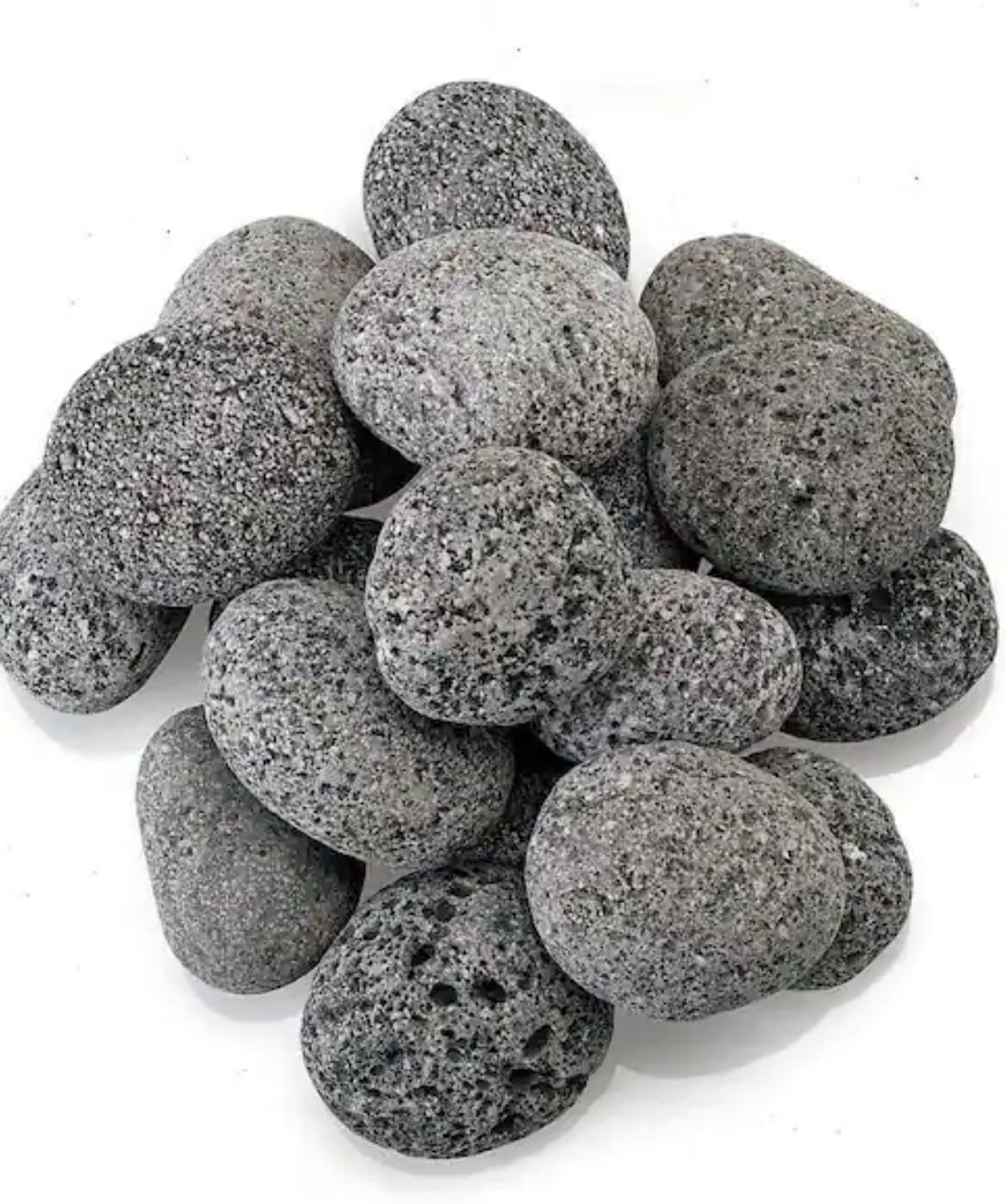 Premium Natural Black Lava Rocks 2–3 Inch – 20 Boxes (20 lbs Each) Volcanic Stones for Gas & Propane Fire Pits, Fireplaces, Landscaping, Gardens, and Decorative Indoor or Outdoor Use