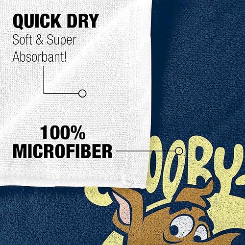 Miniatura 4 de LOGOVISION Scooby-Doo Where Are You - Toalla de playa con licencia oficial de 30 x 60 pulgadas