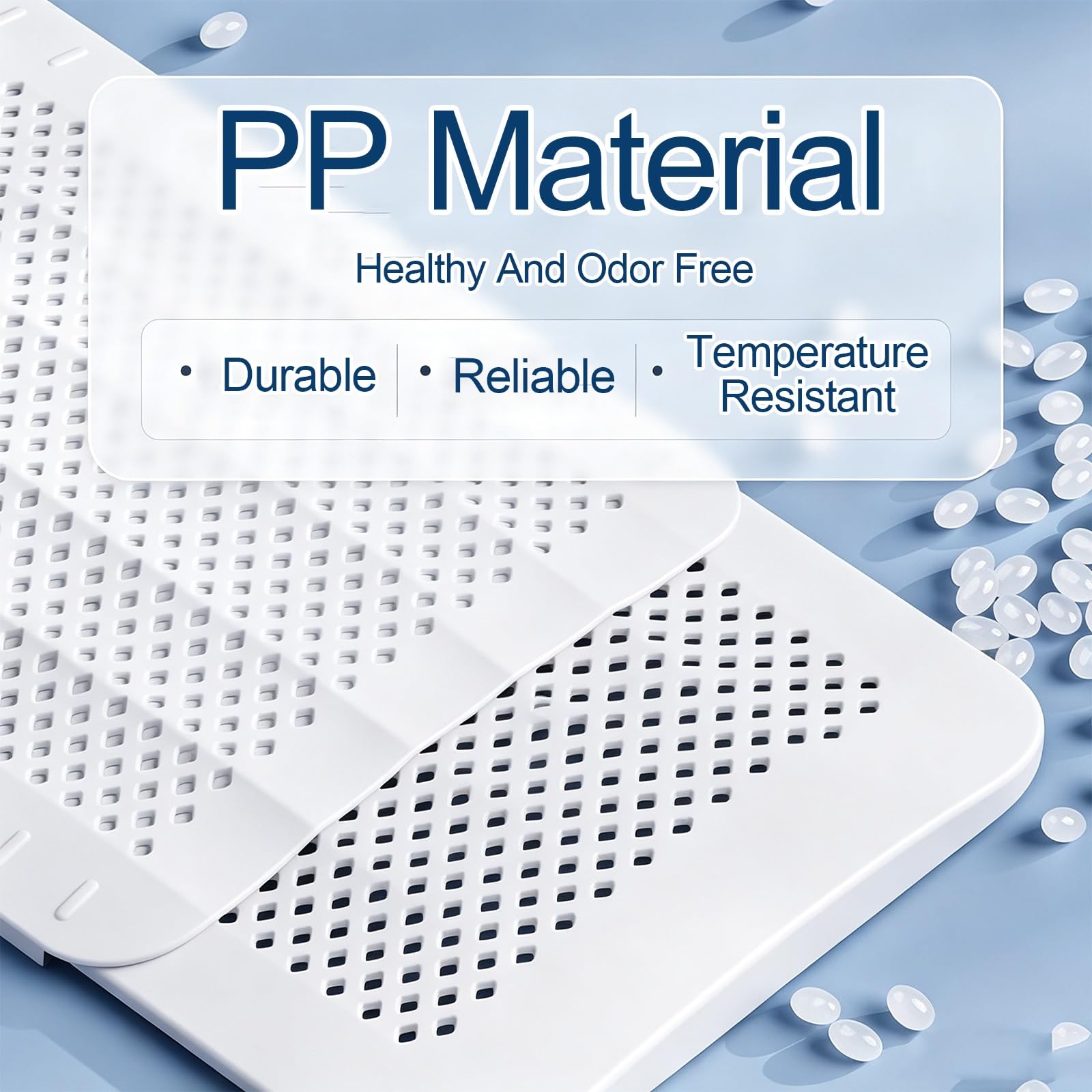 Deflettore Climatizzatore PP 50-90cm, Controllo Aria 180° Regolabile | Paravento Condizionatore Estensibile, Pannello Polipropilene Anti Getto Diretto, Gancio per Split Murali
