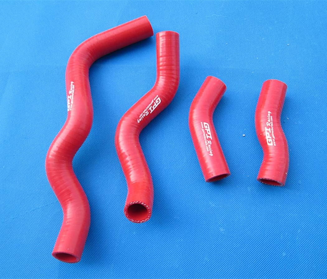 silicone radiator hose for Kawasaki KLX250 KLX 250 1993-2010 1994 1995 1996 (Red)