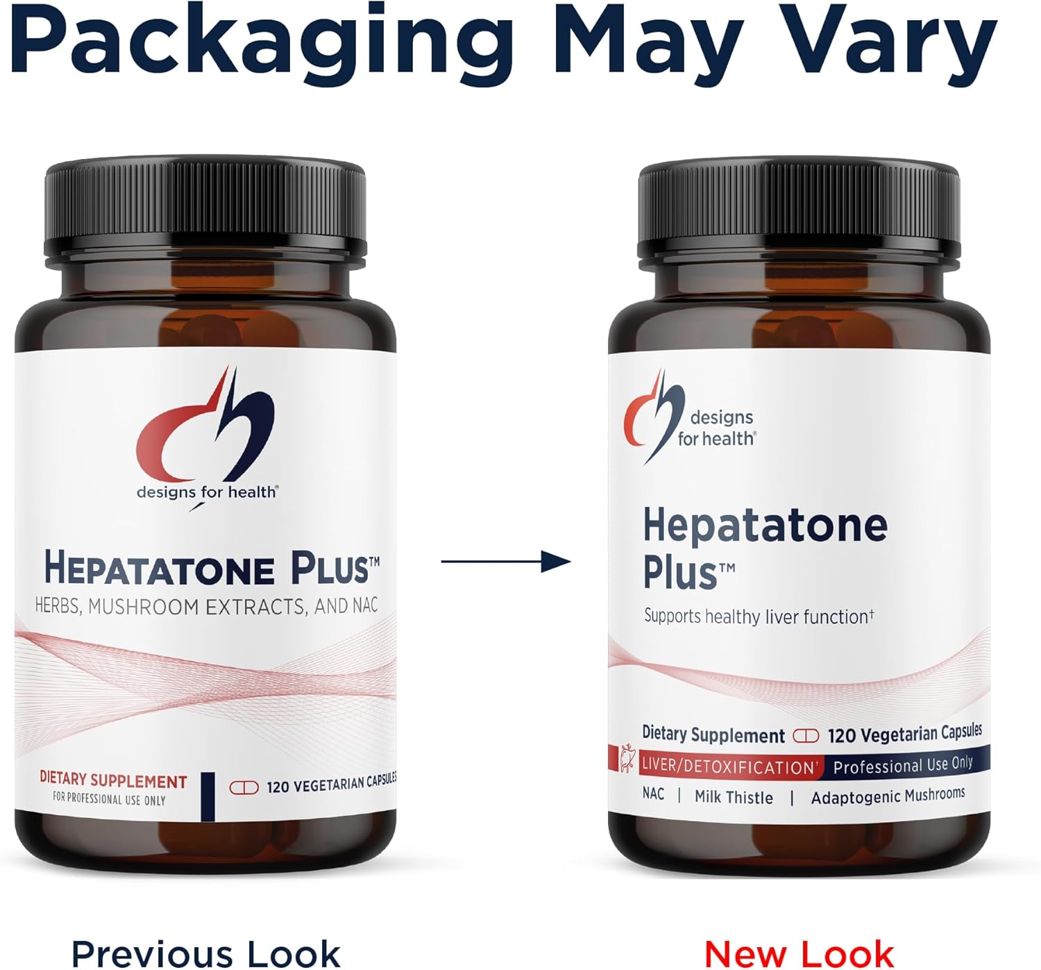 Designs for Health Liver Support Capsules - Hepatatone Plus with Milk Thistle, NAC, Schisandra - Mushroom Extracts for Cleanse + Immune Support - Liver Detox Supplement for Men + Women (120 Capsules)
