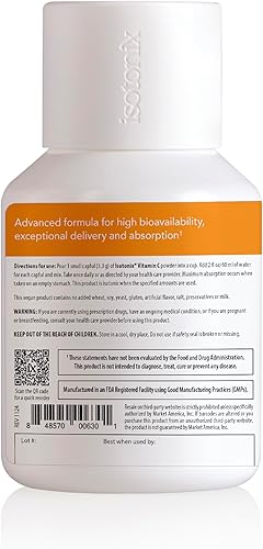 Miniatura 8 de Isotonix Vitamina C, proporciona protección antioxidante, apoya el sistema inmunológico saludable, mantiene el colesterol saludable, la salud