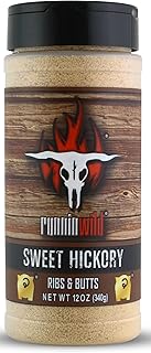 Pork Candy Sweet Hickory Pork Rub Seasoning | Pork Butt Rub, Rib Rub & Chicken Rub | Premium Ingredients | No Artificial Flavors | Runnin Wild Foods, 12 ounces