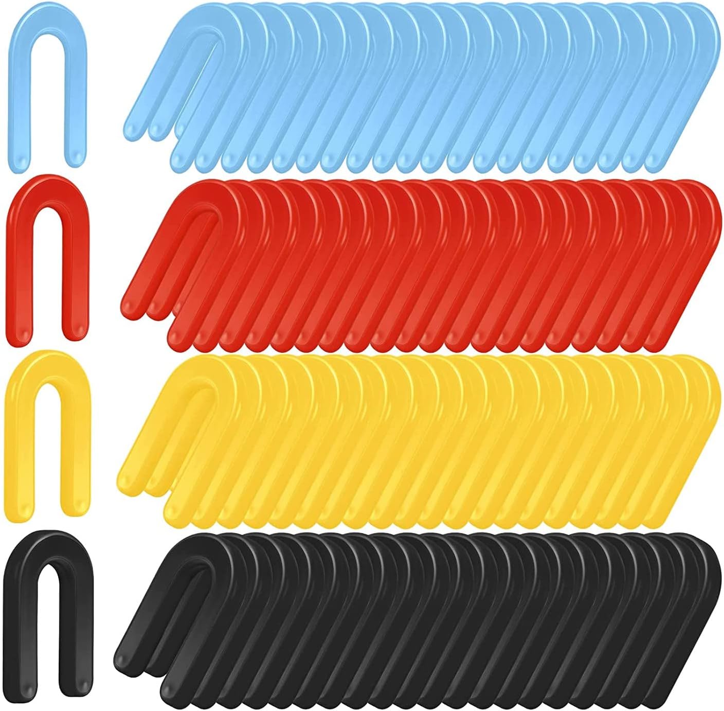 Dytabepl Plastic Shims Structural Horseshoe U Tile Plastic Shims for Leveling,1