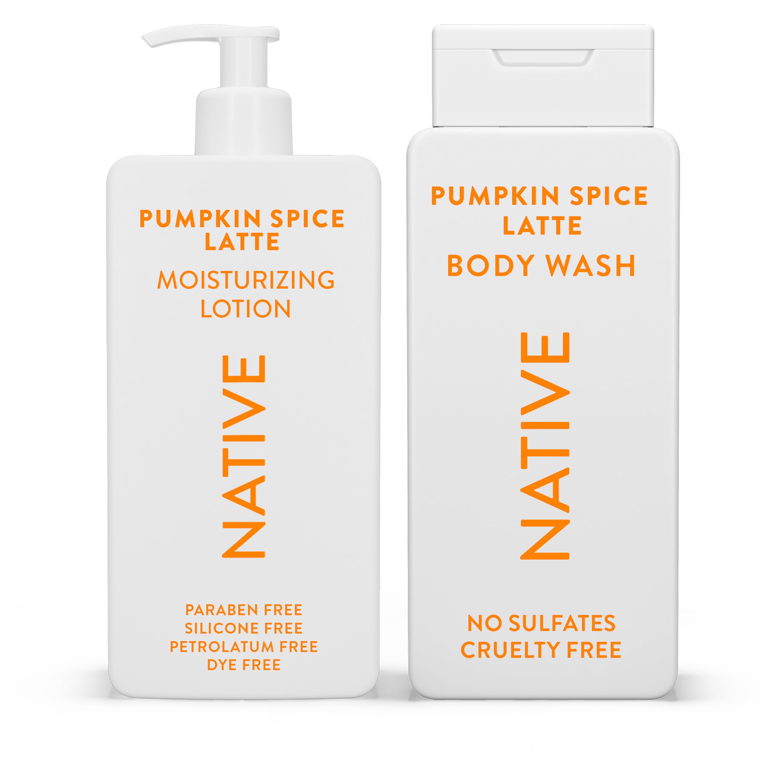 Pumpkin Spice Body Wash & Moisturizing Lotion Set