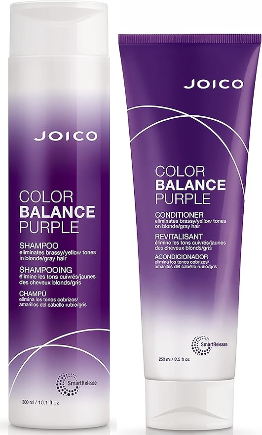 Joico Color Balance Purple Shampoo 10.1 fl oz + Purple Conditioner 10.1