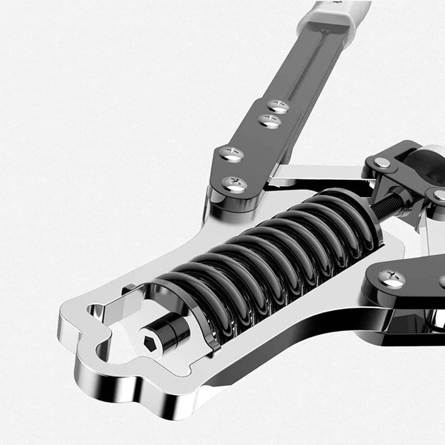 Adjustable Hydraulic Power Twister Arm Exerciser Chest Expander 10-150 Kg,Arm Muscle Exercise Bar Training Pull Exerciser Fitness,for Building Upper Body Strength(Color:Black)