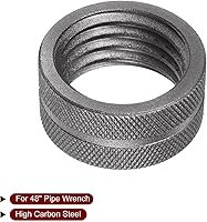 Vista 17 de HARFINGTON 8" Pipe Wrench Nut, Carbon Steel, 14mm ID, 1 PC