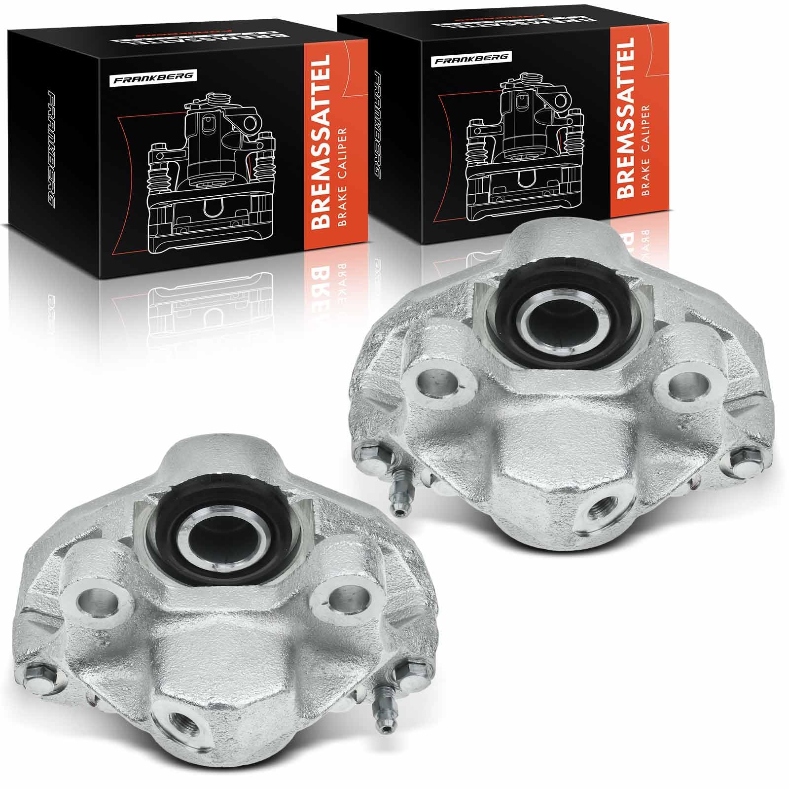 Frankberg 2x Pinza de Freno eje Trasero Izquierdo Derecho Compatible con /8 W114 2.3L-2.8L 1970-1976/8 W115 2.0L-3.0L 1970-1976 S-Klasse W116 2.8L-4.5L 1972-1980 1234200583 | Compatible con: /8 W114, Saloon 123 W123, /8 W115, Coupé Clase S C126, Pagoda W1