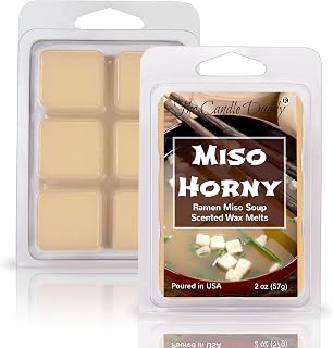 The Candle Daddy Miso Horny - Ramen Miso Soup Scented Wax Melt - 1 Pack - 2 Ounces - 6 Cubes