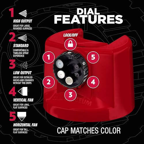 Vista 104 de Rust-Oleum 376885 Pintura en aerosol 5 en 1 personalizada para prevención del óxido, 12 onzas, transparente brillante