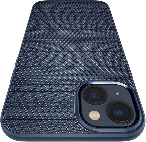 Vista 250 de Spigen Liquid Air - Funda diseñada para iPhone 13 Pro Max (2021), color negro mate