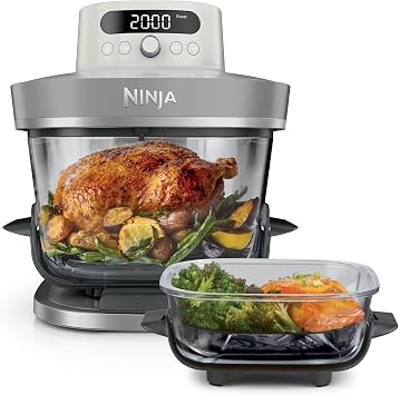 Ninja Crispi Pro Glass Air Fryer, 6-in-1, Bone, AS101LG