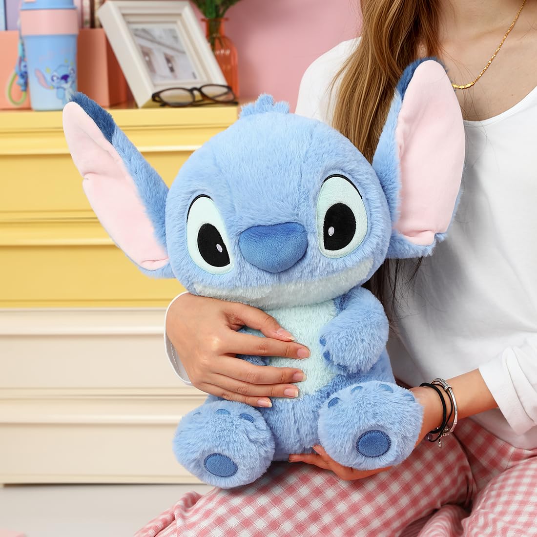 MINISO スティッチぬいぐるみセット 現品販売】MINISO x ディズニー 「スティッチ：眠くてもガブリ