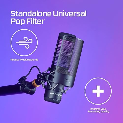 Miniatura 2 de HyperX Filtro Pop para micrófono de escudo