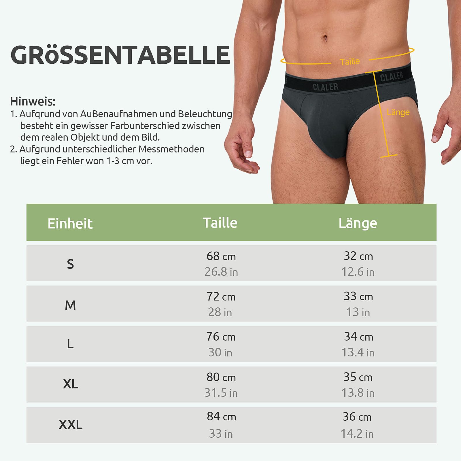 Slip Herren Bambus Unterhosen Männer Atmungsaktive Unterwäsche mit Stretch Antibakteriell Sport Herren-Slips 6er Pack