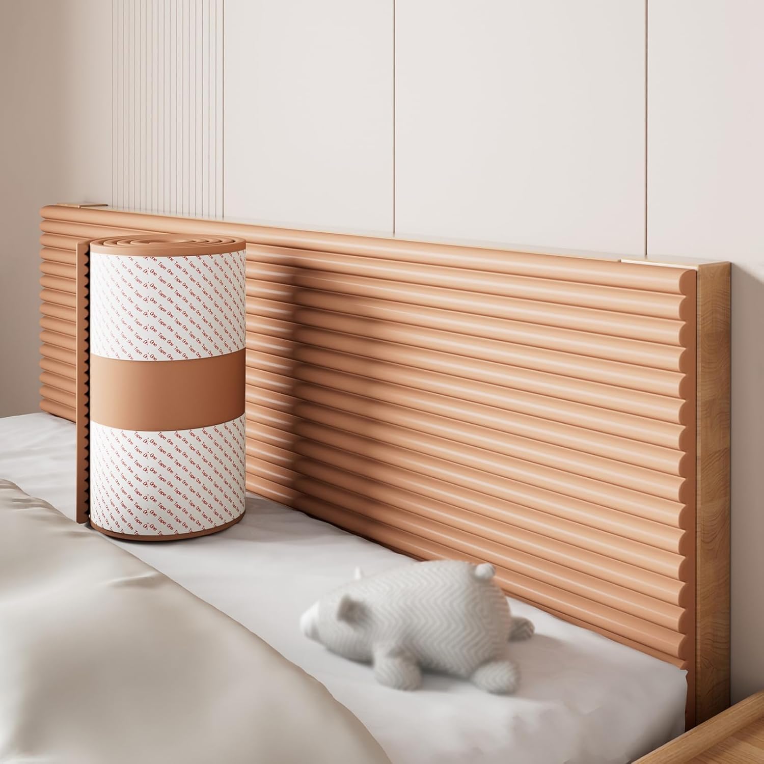 Cabecero de bricolaje DIY para solucionar paredes frías y golpes en la cama