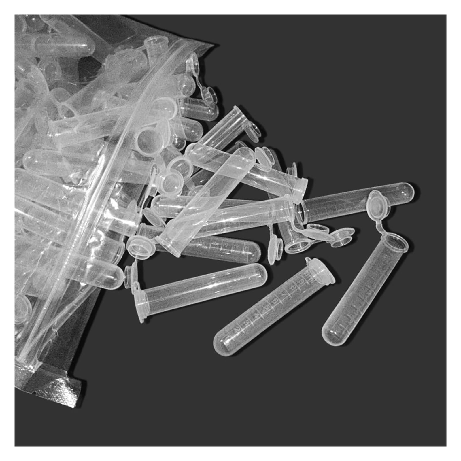 yingyingjia 100 szt./worek 10 ml mikroplastikowa probówka wirówkowa fiolka zatrzaskowa pojemnik na probówki laboratoryjne probówki wirówkowe zatrzaskowa Cl