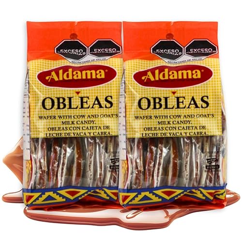 Miniatura 3 de Aldama Obleas con cajeta (grande, leche, caramelos) 5 unidades en paquete