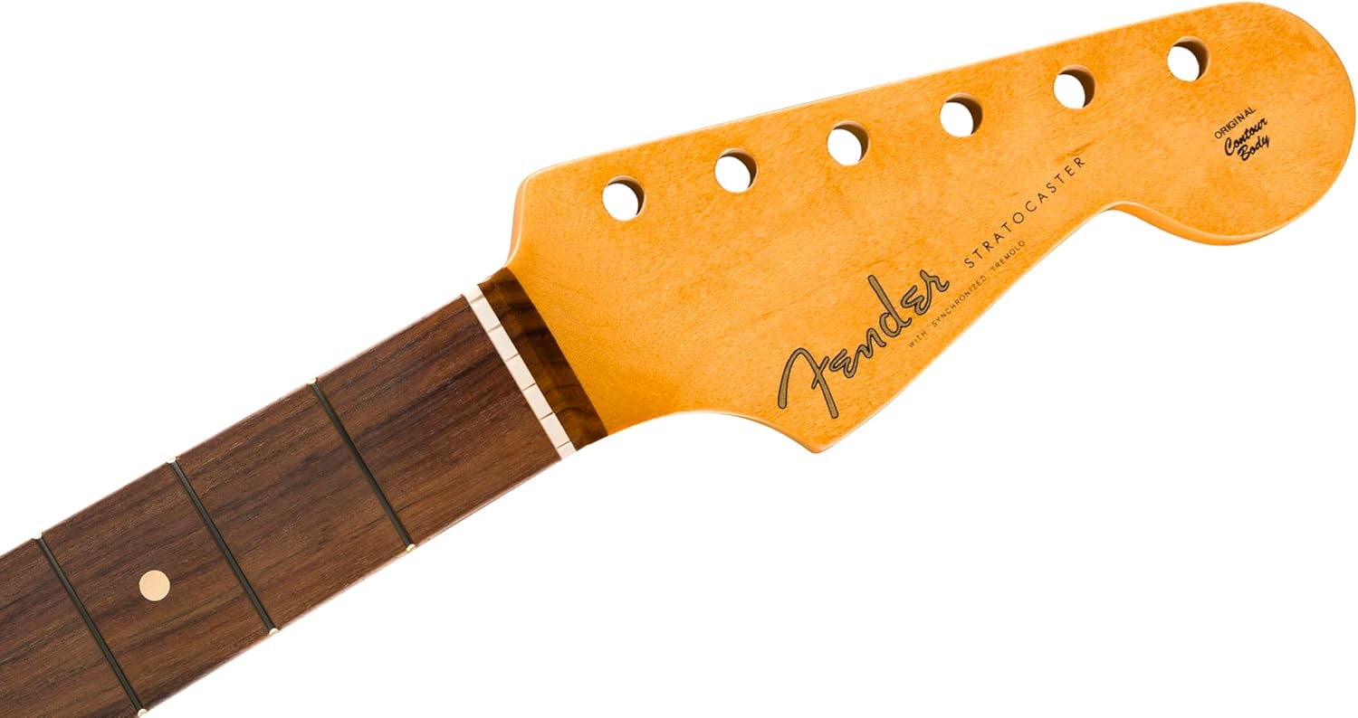 Fender Vintera II 60's Stratocaster Neck, 21 Vintage Tall Frets, Rosewood, C Shape