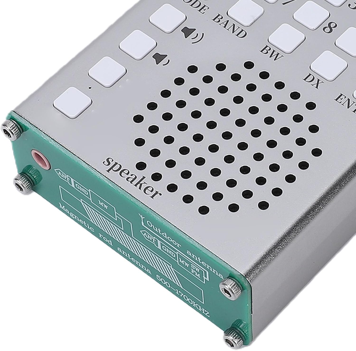 Eujgoov Radio ATS125 Full Band FM AM SSB Bluetooth Handheld Radio Scanner Digital Tuning Portable