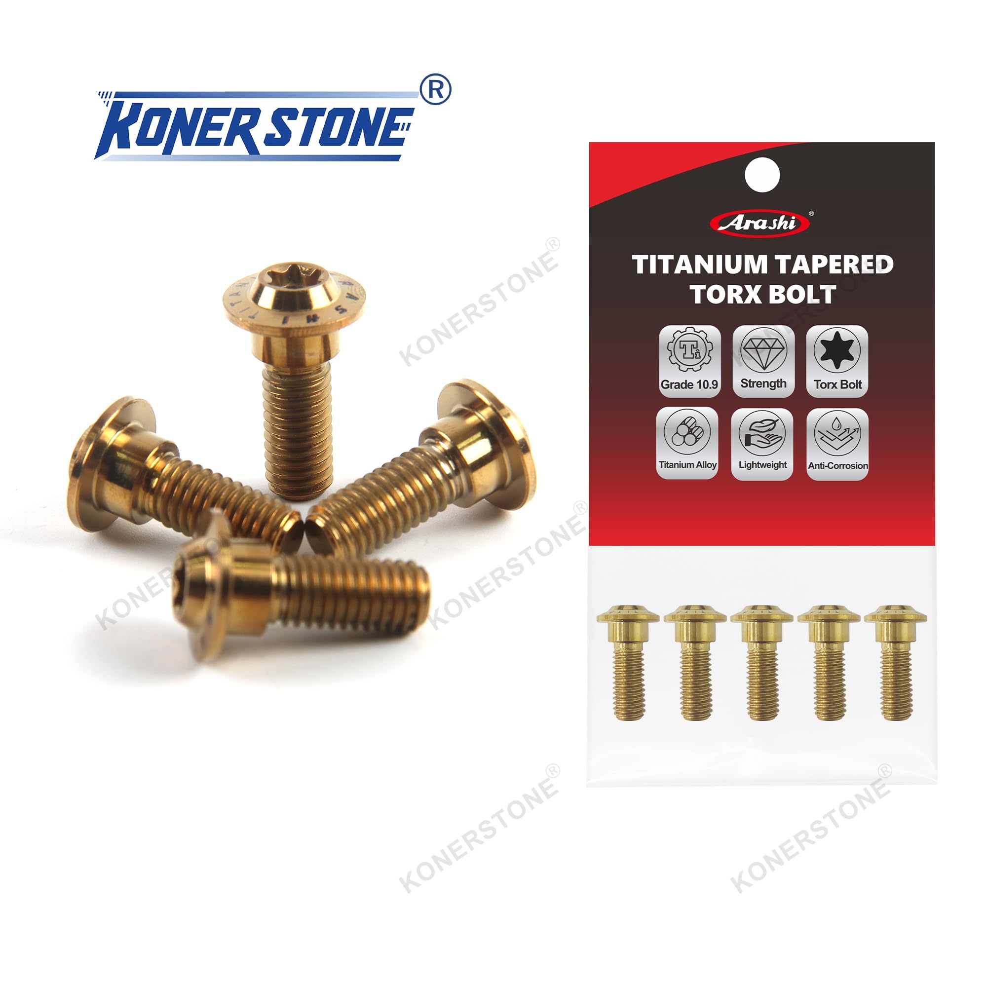 Arashi Dischi Freno Posteriore Rotore + Bulloni di Montaggio Viti per Kawa.saki Z750 07-12/Z750R 11-12/Z800 13-16/Z800E 13-16/Z900 17-22 ABS/Z900RS 18-22/Versy-s. 1000 12-18/Z1000SX 11-16 ABS 11-19
