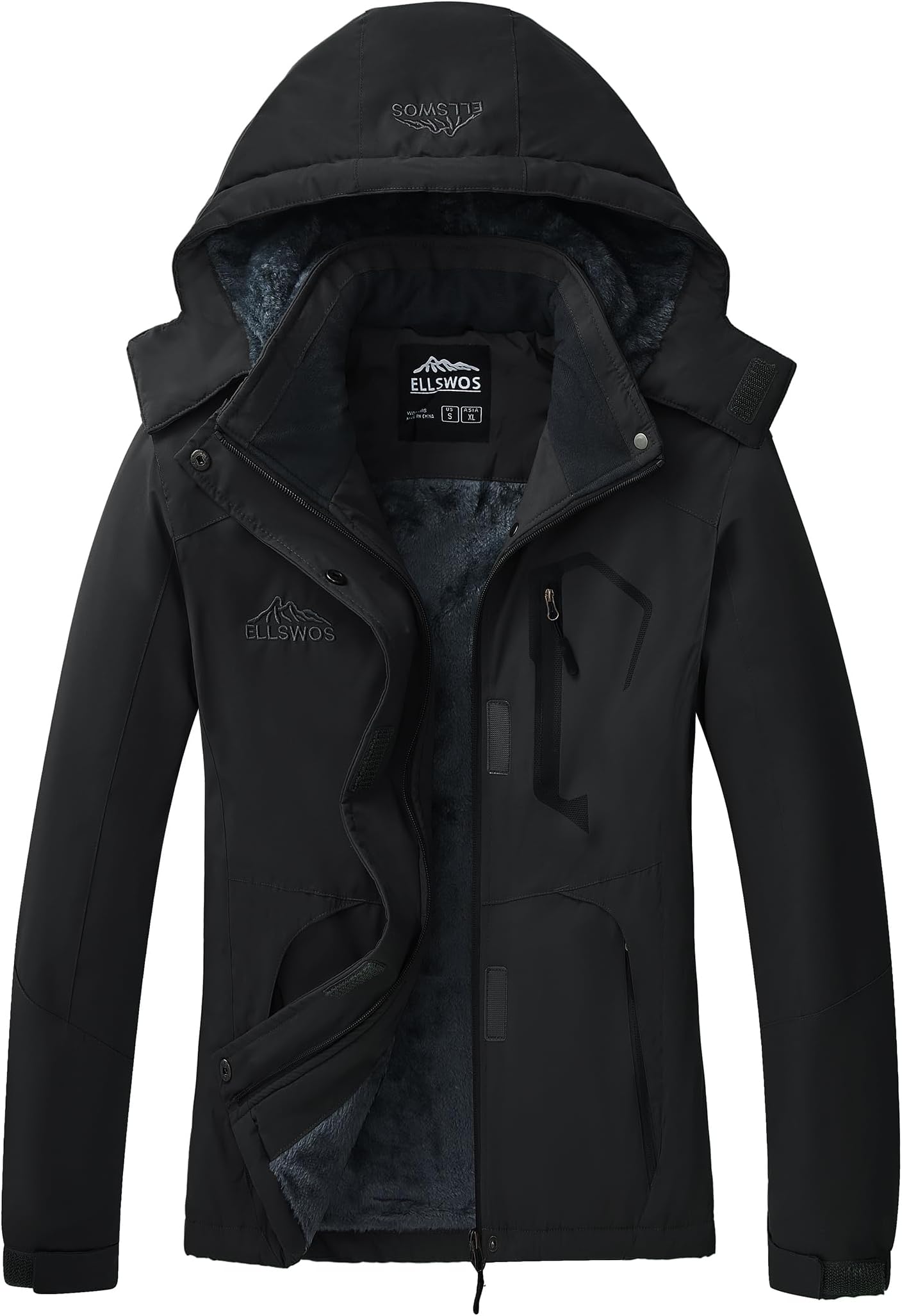 Womens Winter Coats Waterproof Ski Jacket Warm Snow Jackets Windproof Windbreaker Hooded Raincoat