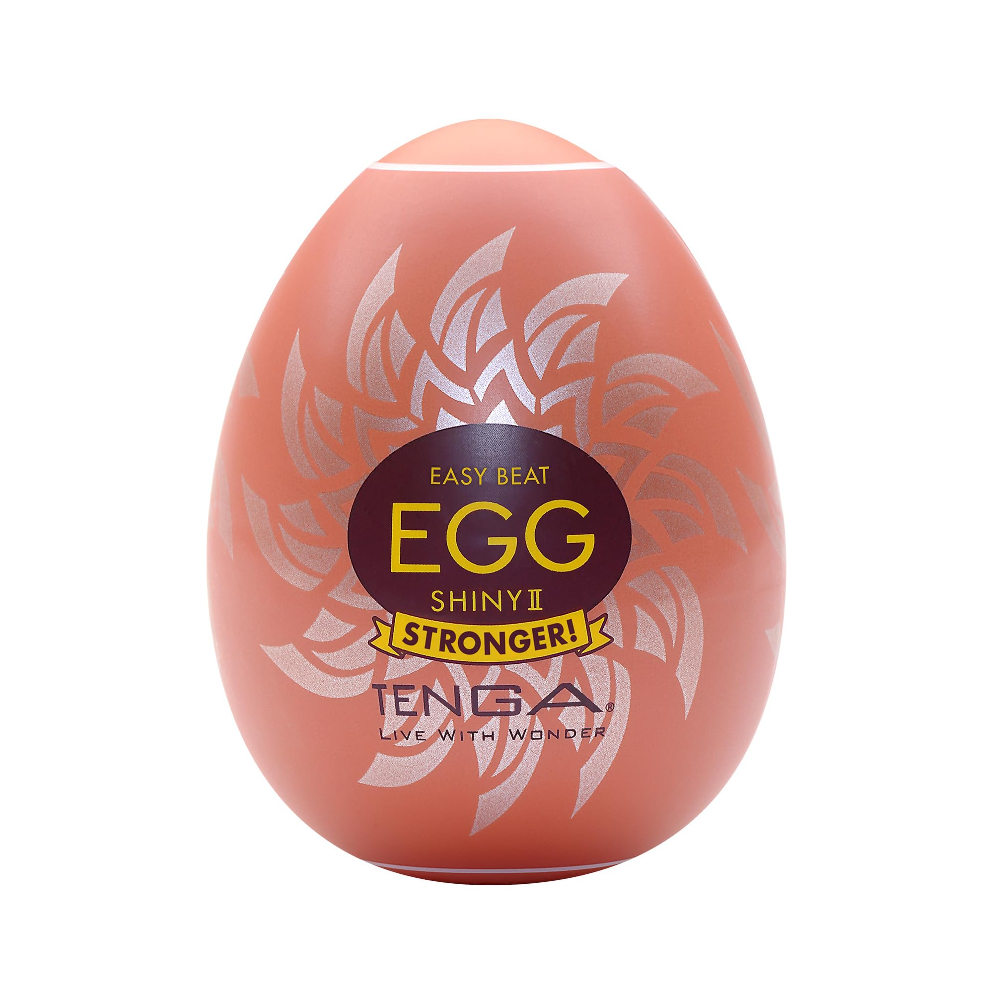 TENGAEgg Shiny II Stronger Masturbator Brown One Size