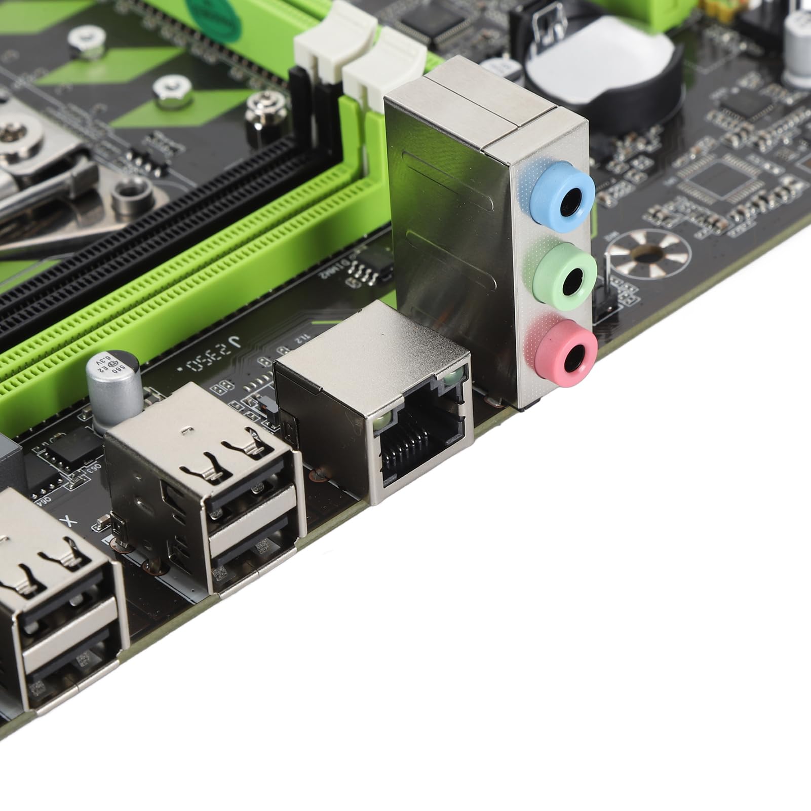Placa Base X79G DDR3, Tarjeta de Red Gigabit LGA 2011 DDR3 Placa Base de Computadora X79G con 6xUSB2.0 2xSATA2.0 1xSATA3.0