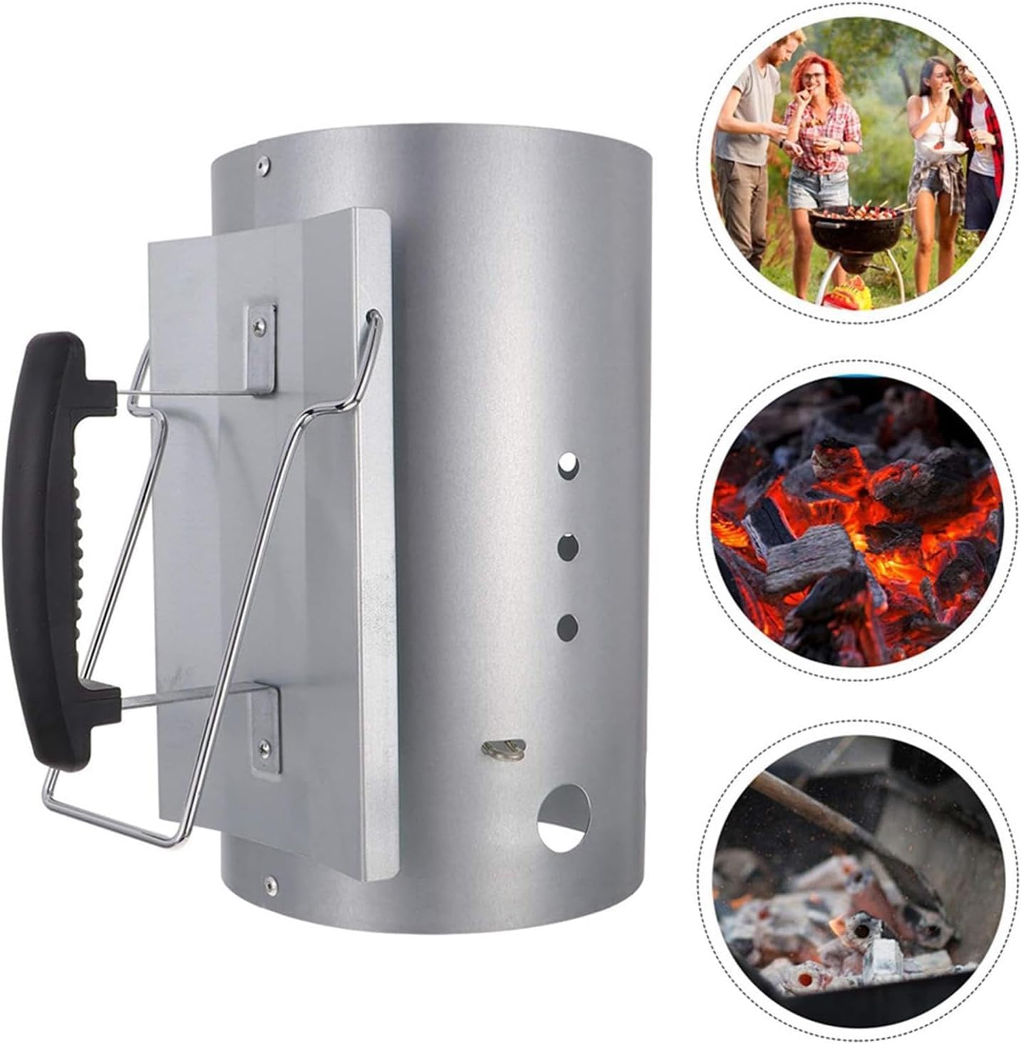 Amazon.co.jp: 火起こし バーベキュー用 火起し器 304 ステンレス鋼