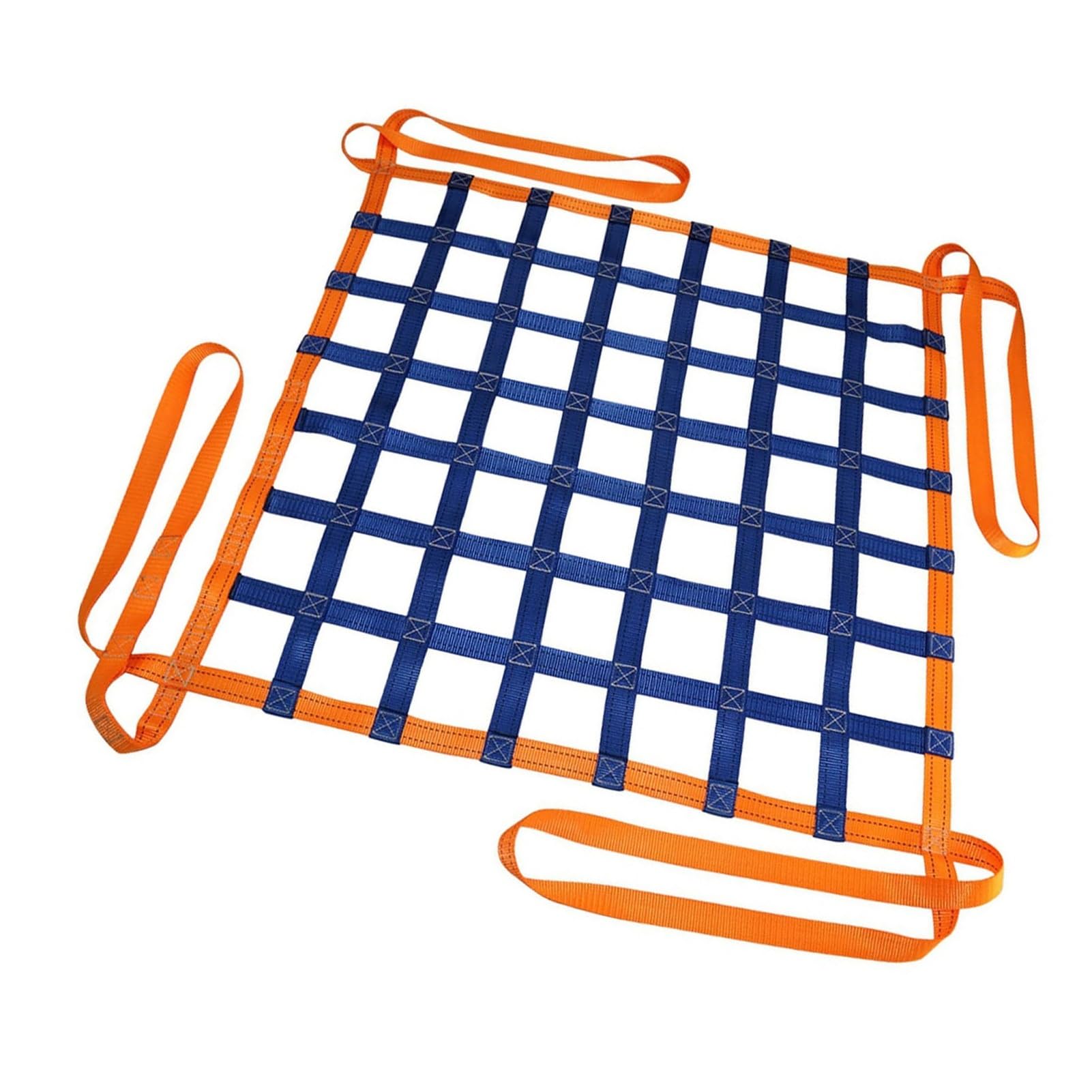 GDHKDDFL Nylon sling nets, Load 0.3-3.5 Ton, 10cm Square Mesh Tear Resistance, Cargo Net Hoist, Anti Strong Bearing Safety(1 X 1M/Mesh 10cm/Load 1t)