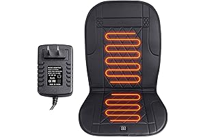 Heated Seat Cushion for Office Chair, Pressure-Sensitive Heat Seat Cover for Home and Office Usage.